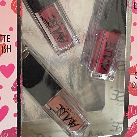 🎉❤️ HOST PICK! NEW Matte Finish Liquid Lipstick Trio Set - Picture 5 of 5